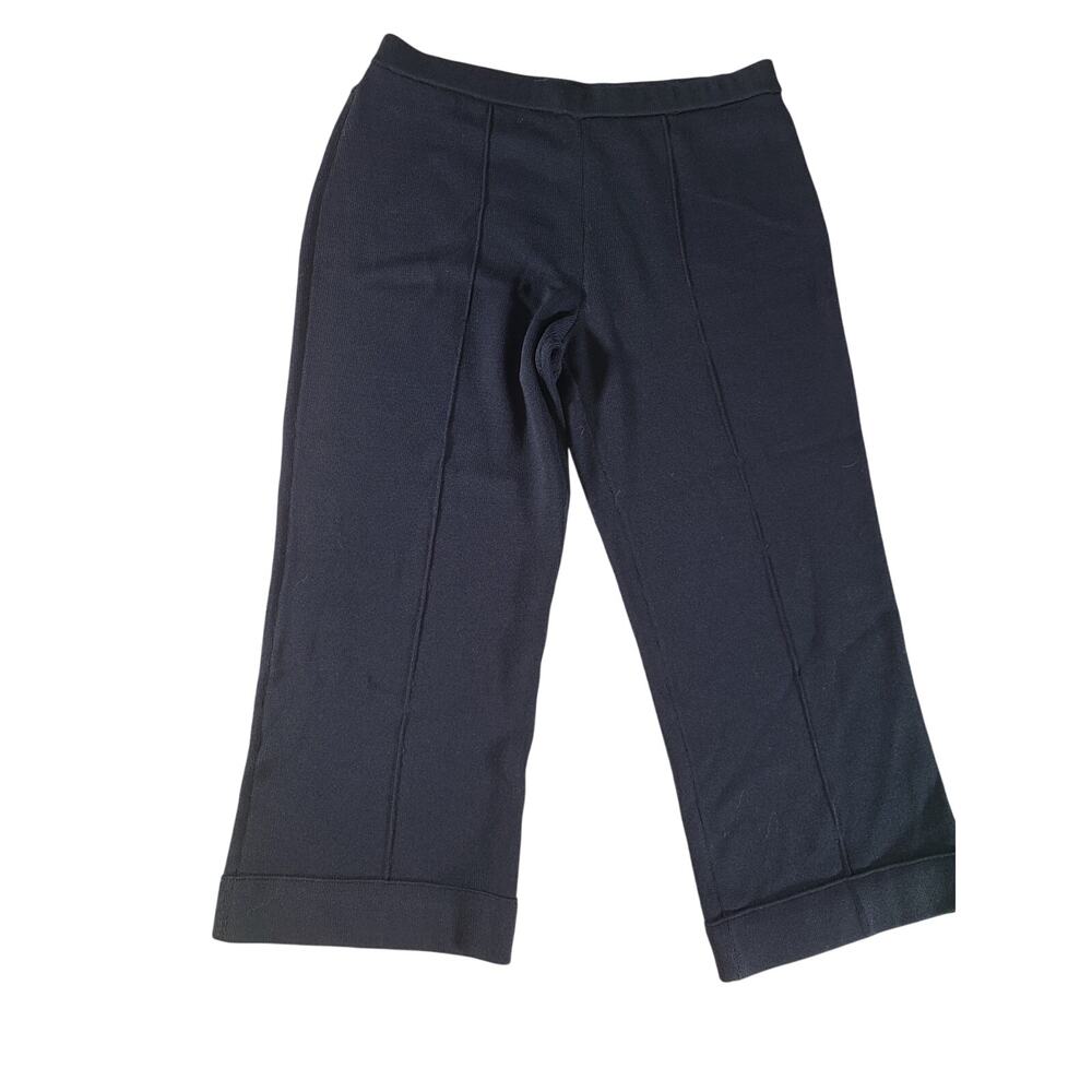 2007 St. John Collection Knit Black Pull-on Pants